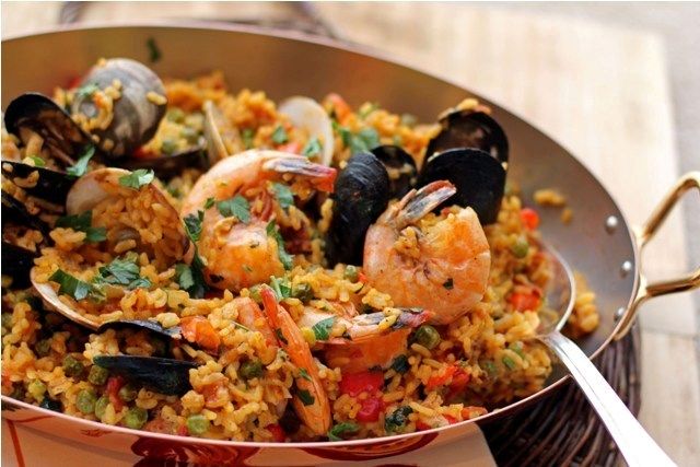 47. Paella tengeri termékekkel, Spanyolország
