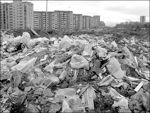 A nem engedélyezett hulladéklerakók száma Ukrajnában nő